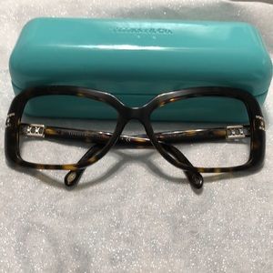 Pair of Tiffany and co Sunglasses or regular glasses frame and box